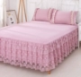 Mùa xuân và mùa hè một mảnh mét phong cách giường váy ren bedspread 1.5m1.8M2 Simmons chúa không trượt bụi nắp bảo vệ - Váy Petti váy giường khách sạn