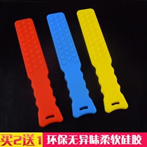 2 get 1 free massage stick back beater hammer hammer massage hammer clap sha board meridian clap silicone body multifunctional massager