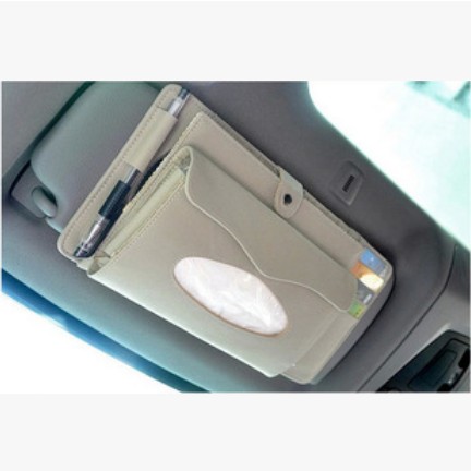 Car Visor CD Clip CD Bag Car Upscale Versatile CD Clip Extraction Style Toilet Paper Two-in-one