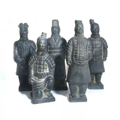 Terracotta terracotta warriors and horses clay resin material dozens of foreign affairs business art tourism crafts decoration