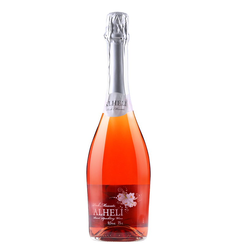 【天猫超市】西班牙进口红酒浪漫之花桃红甜起泡酒葡萄酒750ml/瓶