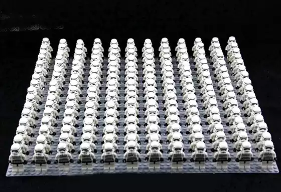 Star Wars Sw188 Classic Stormtrooper Minifigure Plastic Building Blocks Children's Toy