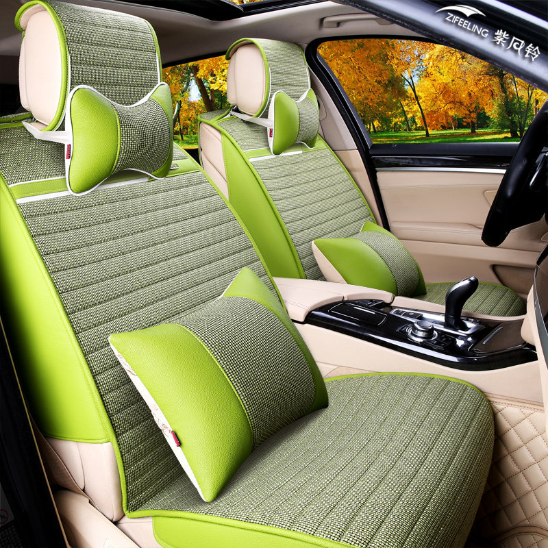 紫风铃汽车坐垫四季新款帕萨特智跑H6凯美瑞名图ix35胜达朗逸座垫