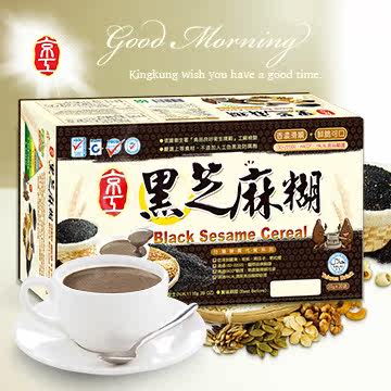 台湾 京工蔬菜汤 黑芝麻糊 (37g*30包/盒)官网直邮进口