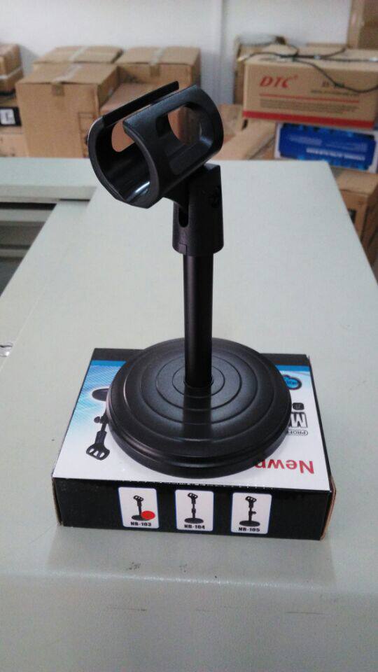 Desktop disc base microphone stand desktop wireless wired microphone conference microphone moving coil bracket