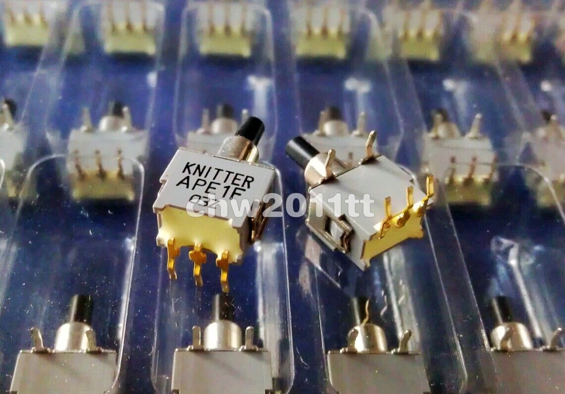 APE1F-RA Knitter Button Switch SPDT Single pole Double throw 48V 0.05A 50mA Brand New