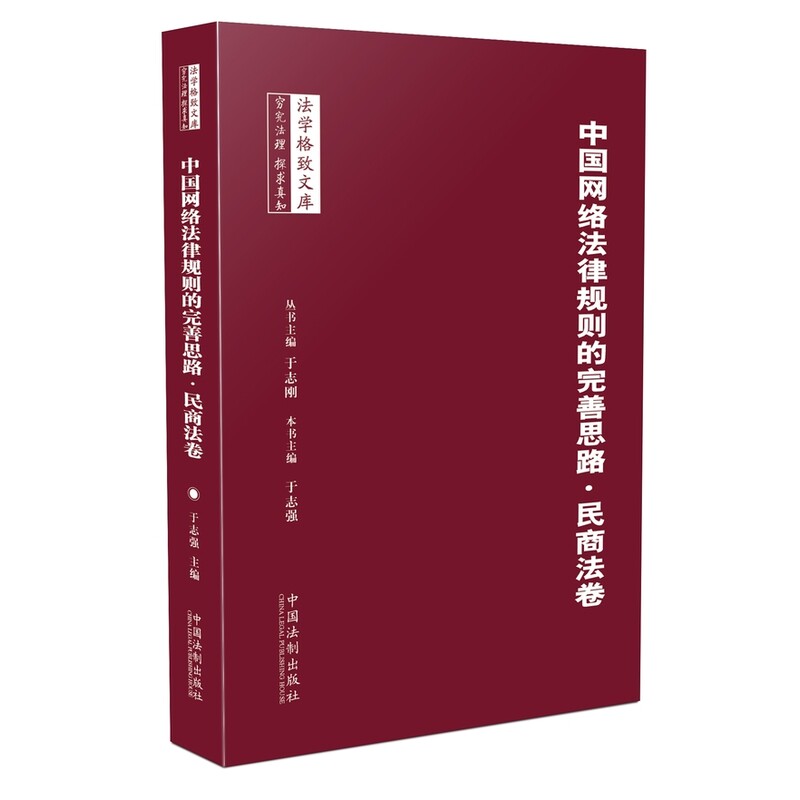 中国网络法律规则的完善思路·民商法卷
