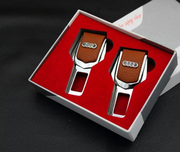 奥迪A6LA4LA8A5A3A1Q3Q5Q7汽车安全带卡夹插销车用保险带插卡卡扣