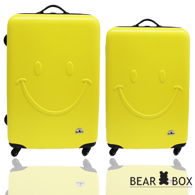mj/蜜即台湾官网直邮进口行李箱｜20+24寸【Bear Box】微笑系列AB