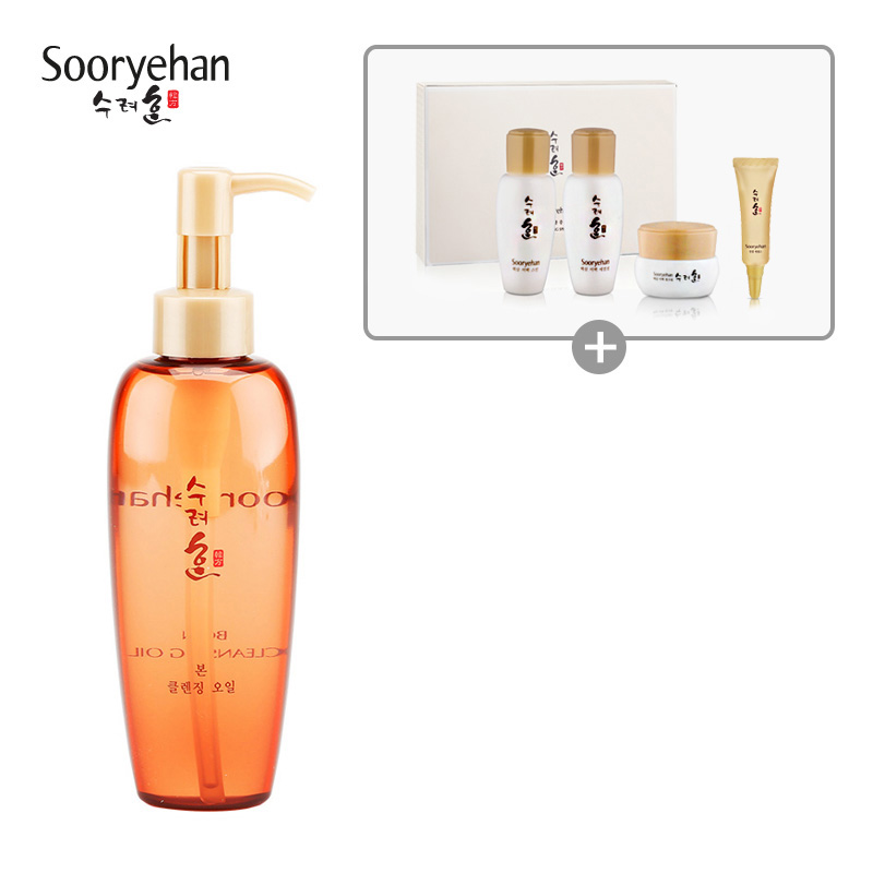 韩国LG直邮sooryehan/秀雅韩 本卸妆油 150ml