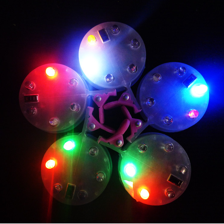 Kite Lights 3 Heads 6 Heads Line Lights Color Night Lights with Switches Luminous Kites Thirty