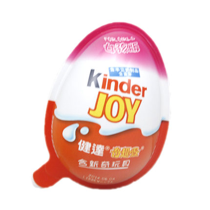 费列罗 健达奇趣蛋20g 新版玩具女孩版代可可