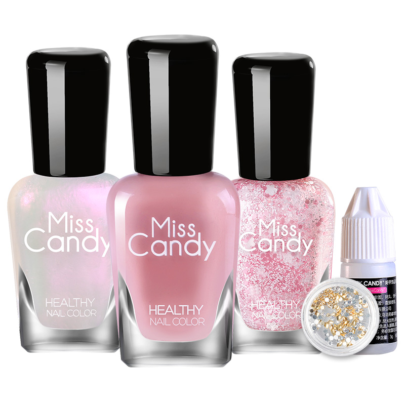 【天猫超市】Miss Candy健康指彩可剥可撕指甲油樱花舞 MCS242