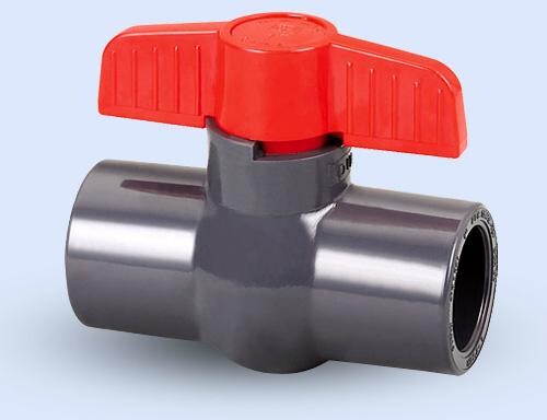 Taiwan Huanqi UPVC ball valve PVC simple ball valve simple ball valve 20 25 32 40 50 63 -- 110