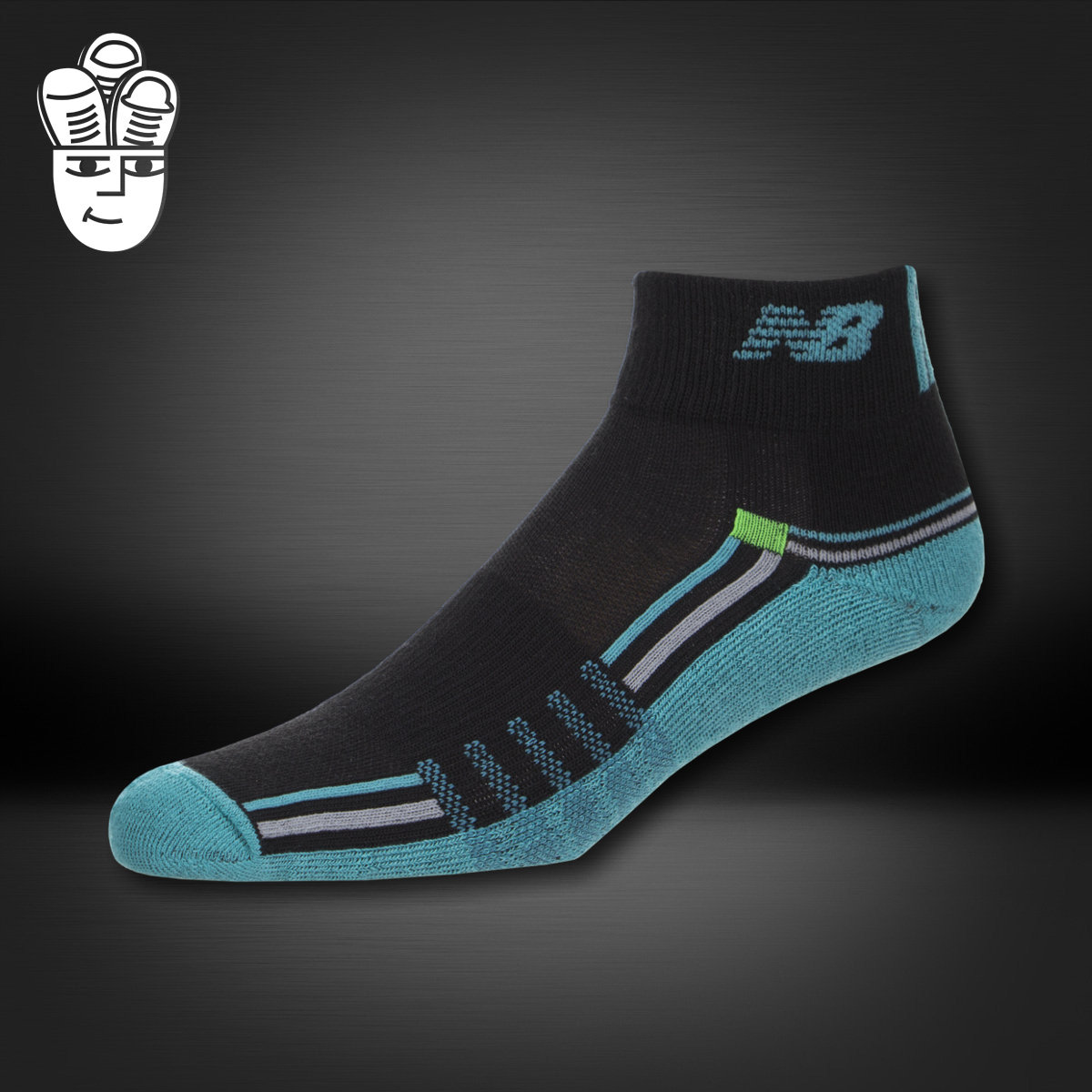 New Balance Women's Quarter Socks NB女子中帮短袜 速干运动袜
