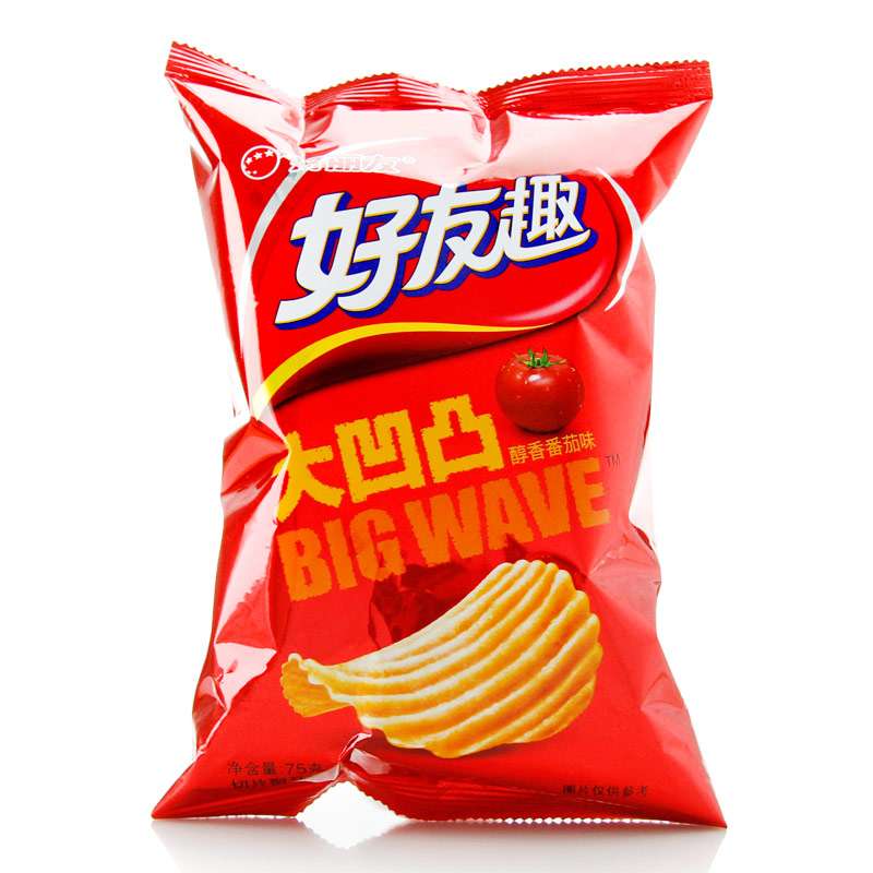【苏宁易购】好丽友好友趣（醇香番茄味）75g/袋