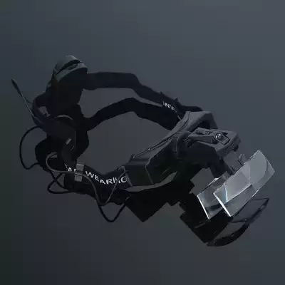 High-power head-mounted seal engraving clock circuit board repair magnifying glass 28 times 20 times 8 multiples interchangeable