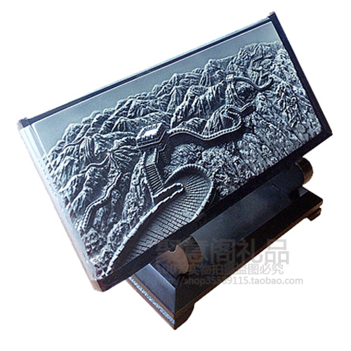 Crystal Relief Pendulum in Beijing Featured Wanli Great Wall Business Conference Souvenir China Wind Craft Gifts Swing Accessories Gift