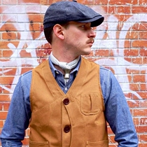 Spot Rising Sun Co tooling Tianpai American thick canvas vest