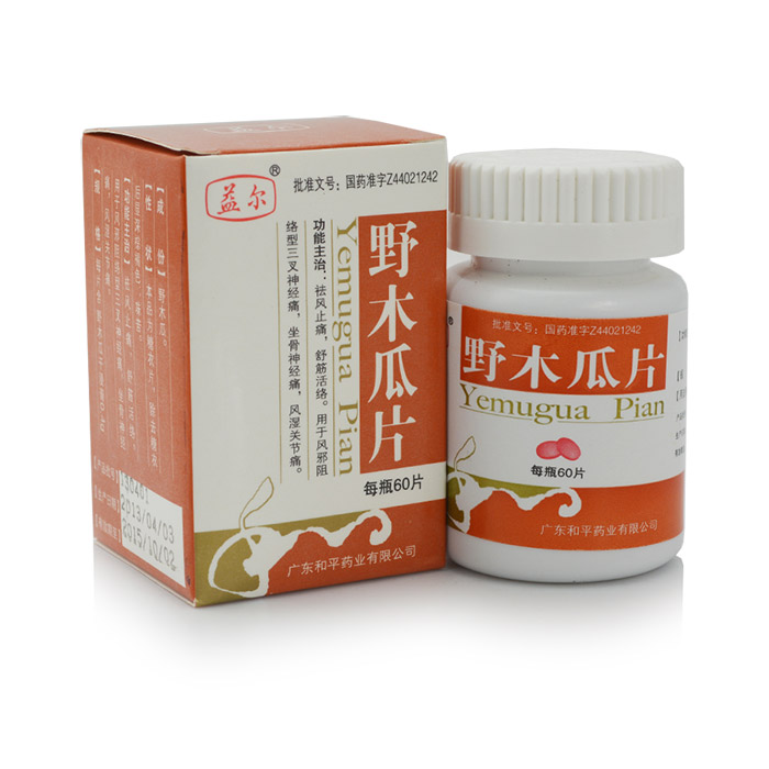 益尔 野木瓜片 60片/瓶