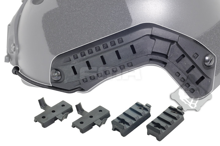 FMA safety helmet accessories OPS safety helmet guide rail safety helmet accessories Three-color TB290