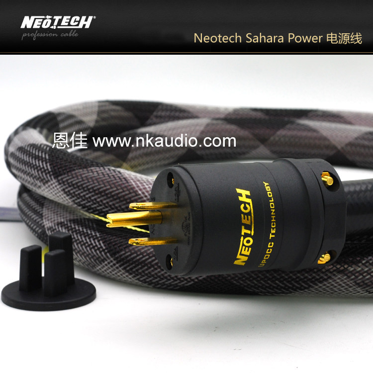 NEOTECH Sahara Series-square core single crystal copper powercables power cord