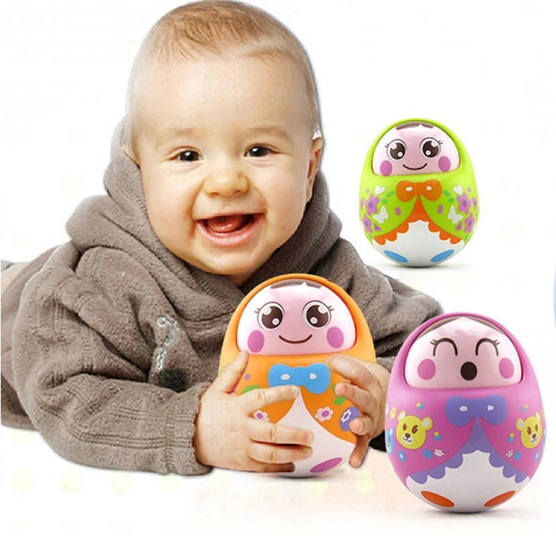 Remitted newborn baby nodding alarm bells not tumblle baby's puzzle toy 0-6 months 1 year old