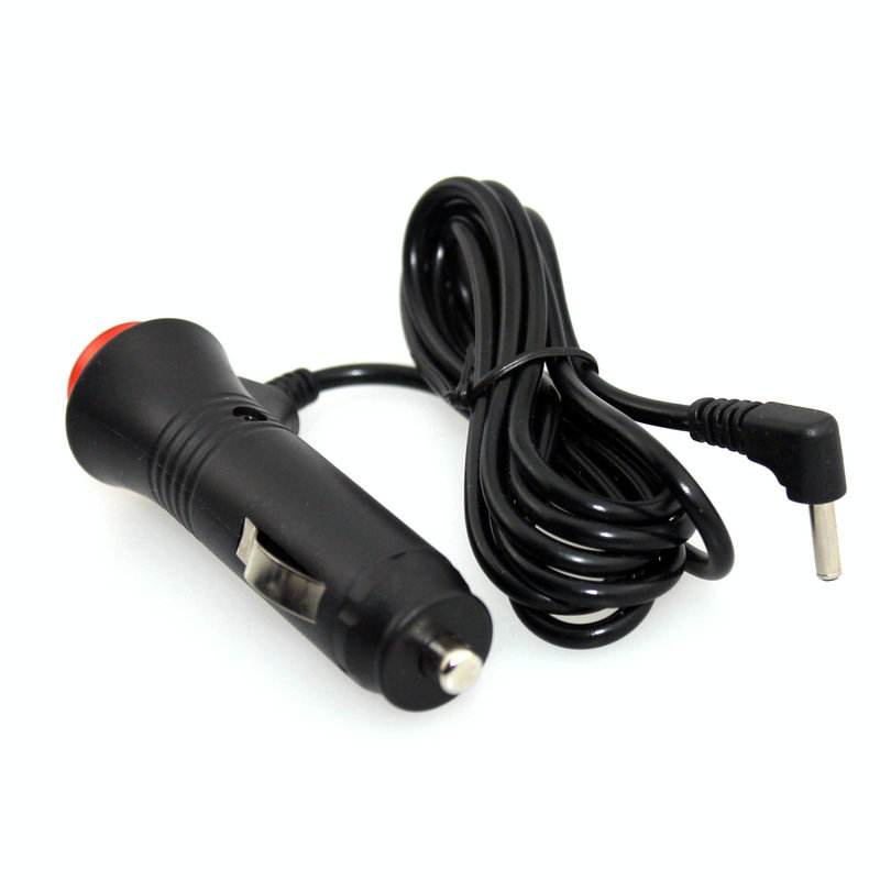 Cigarette lighter car charger for Conqueror driving recorder GPS988H 828H 1920s car power cord