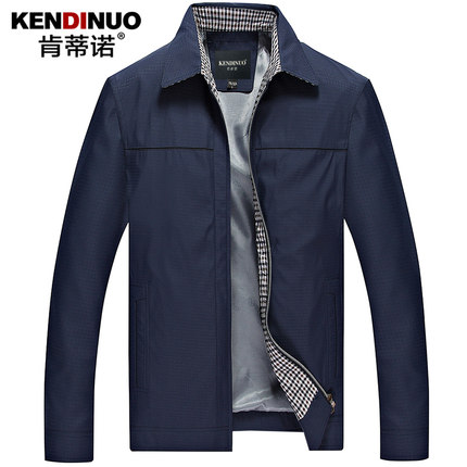 爸爸春装中年男外套2018春夏季新款40岁50薄