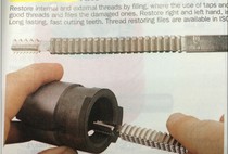 British Kennedy Thread Repair File: SHR-017-9020C 0 8-3MM Imperial Metric