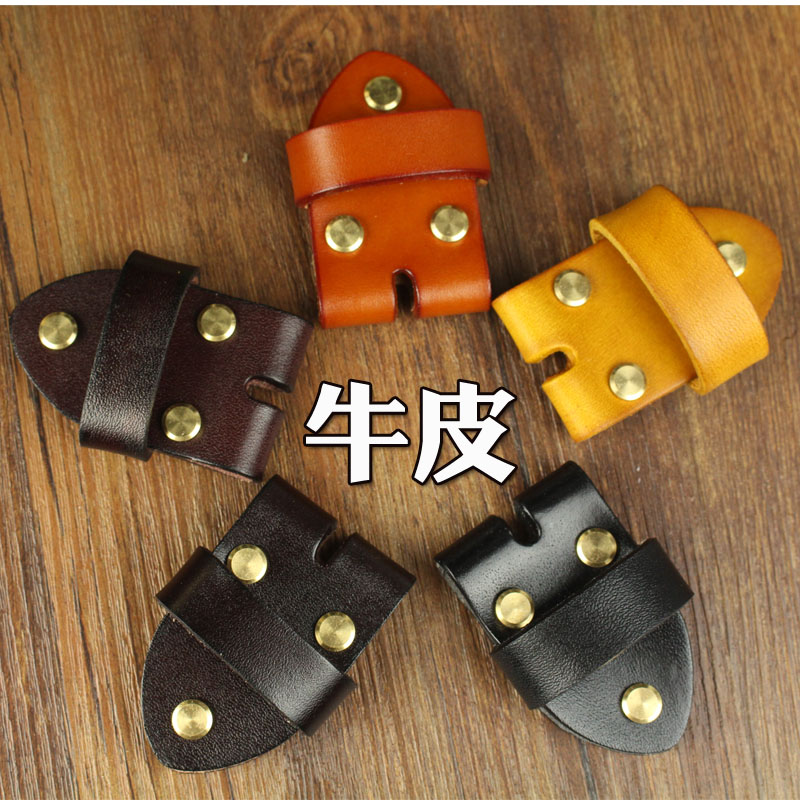 Belt accessories Belt Parts Retro Strap ultra-connected leather Pure Bull Leather Belt Buckle Accessories Leather Head