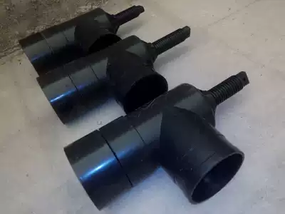 ABS water outlet PVC water supply plug low pressure farmland irrigation water outlet plug pipe irrigation plastic outlet valve 110125