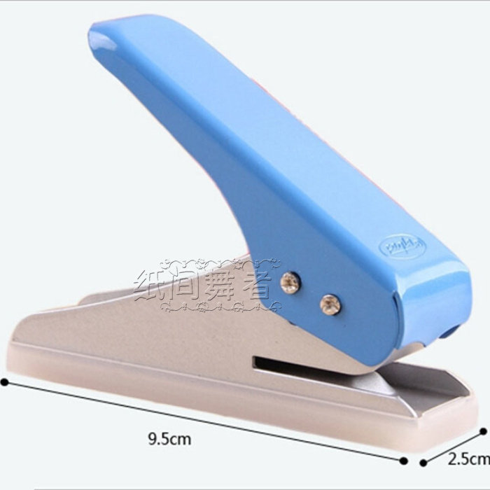 Beneficial and high single hole punching machine round hole metal body punching machine office supplies aperture 6MM