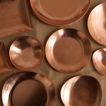 Britain imported copper material DIY crafts enamel fetal bottom