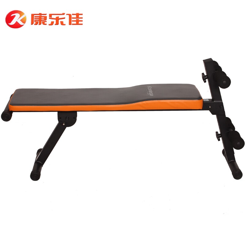 Kanglejia supine board 101B multi-function widened and thickened abs board Professional abdominal device adjustable dumbbell stool