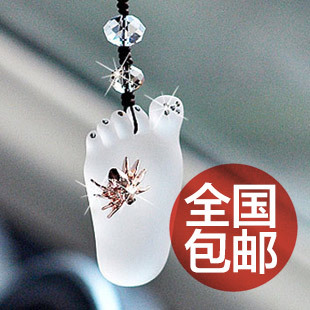 莫华洛德水晶镶钻汽车挂件祈愿符气车上挂饰小车内饰品车用车载