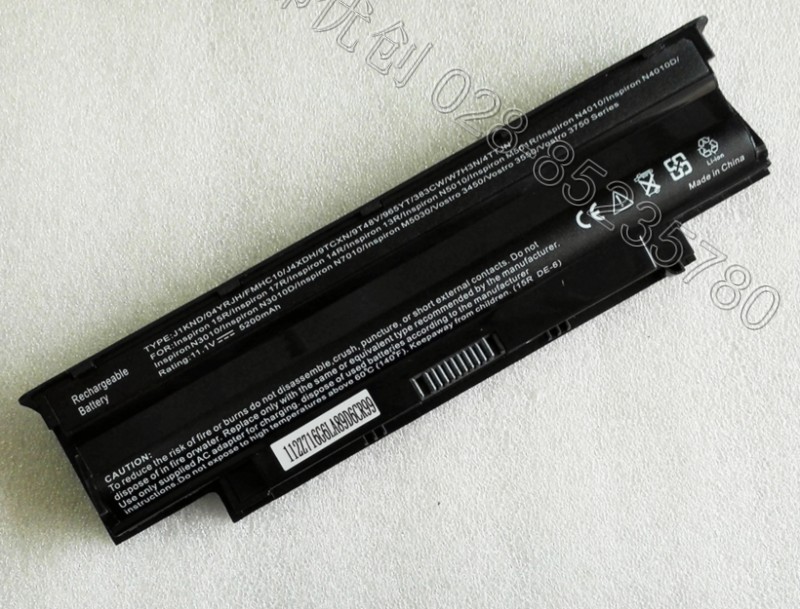 For Dell Dell 14r n4010 n5010 n4050 n4110 J1KND notebook batteries