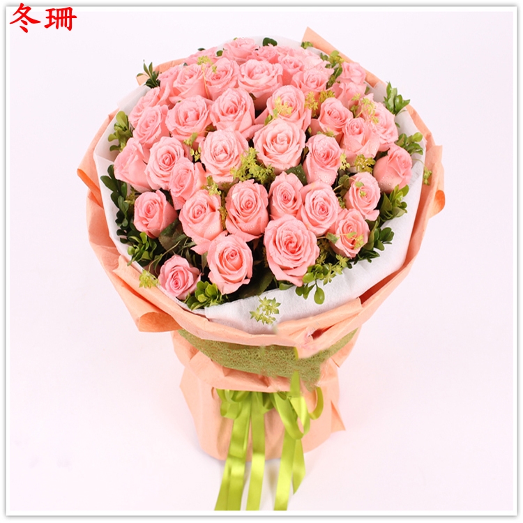 实体承德花店送花粉玫瑰鲜花速递同城遵化迁安怀来县求婚预定七夕