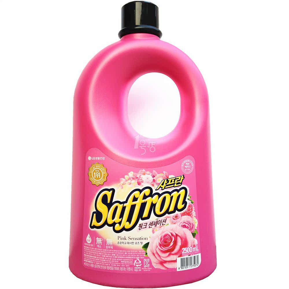 舒福蓝 柔顺剂(粉红甜蜜) 2.5L 韩国 一号店