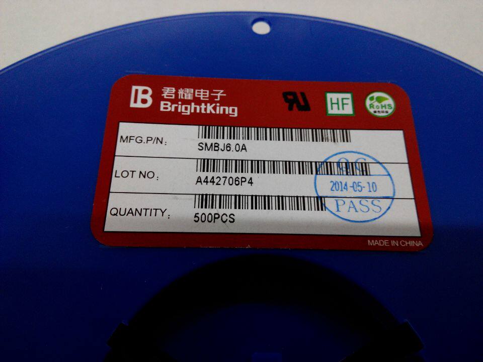 Jun Yao TVS Patches Fleeting Diode SMBJ6 0A smbj6 0a one-way 600W online print AG