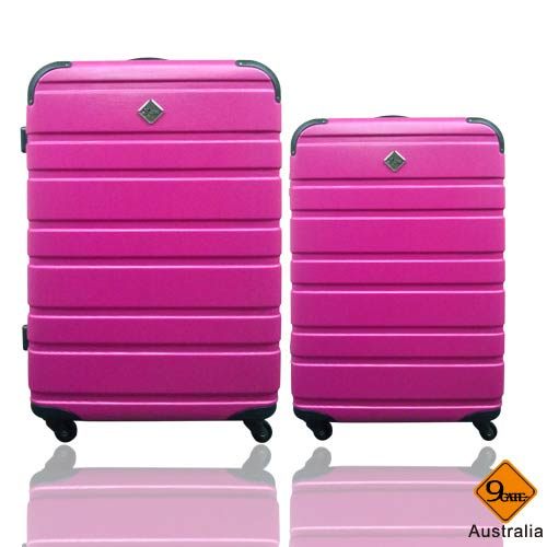 mj/蜜即台湾官网直邮进口行李箱｜20+24寸【Gate9】罗马横纹系列A