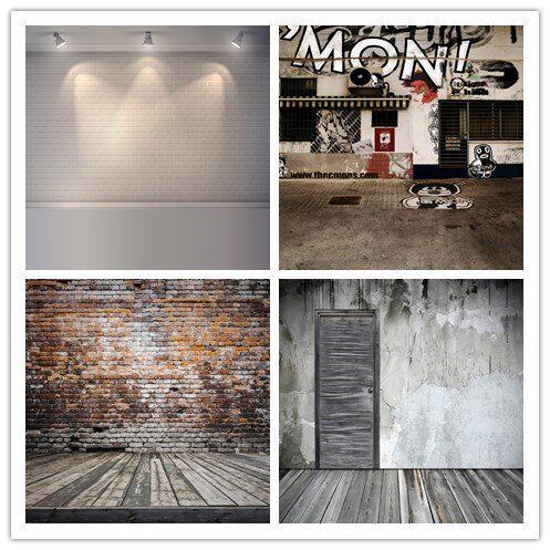 New simulation brick wall background cloth Taobao photography retro props online store children's model photo clothing shooting paper