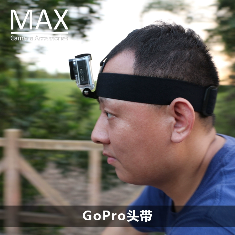 Phụ kiện máy ảnh thể thao MAX gopro Hero7 / 6/5/4 băng đô con kiến ​​nhỏ Tai nghe 4k Phụ kiện gopro6 - Phụ kiện máy ảnh DSLR / đơn