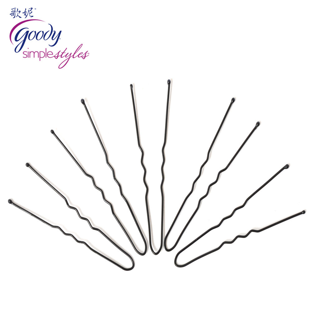美国歌妮goody发饰 U型夹 丸子头 花苞头 盘发夹 造型必备5根
