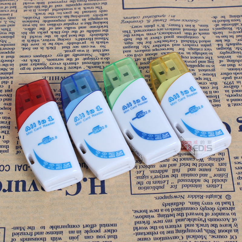 Helen Xiandus multi-function card reader High Speed 2 0 Multi-Function Card Reader direct reading SD MS TF M2 card