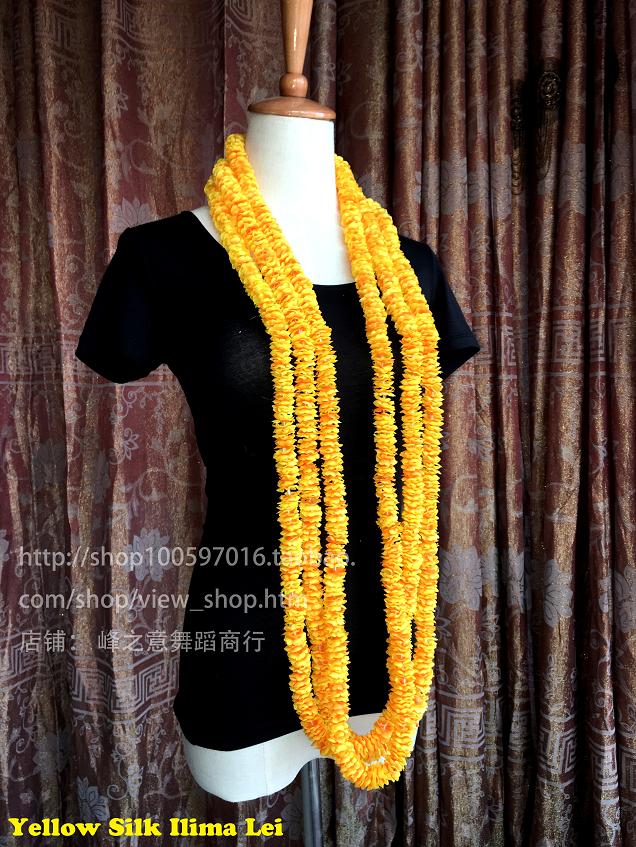 Hawaiian hula lei dance suit neck lei show accessories Hawaiian hula beach lei