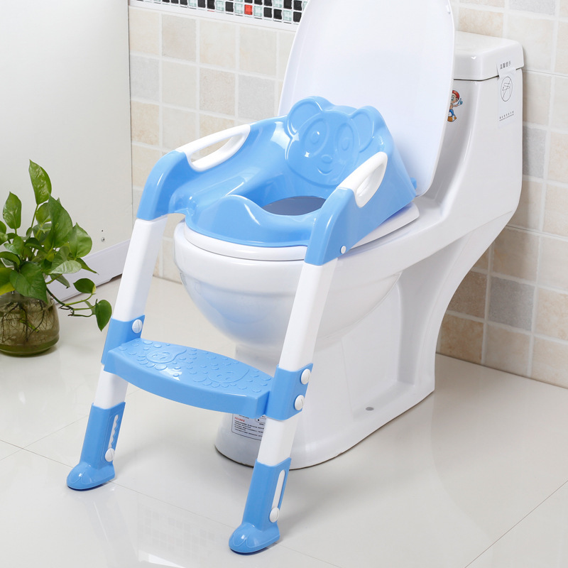 Children's toilet toilet lap Enlarge Treasure BMW Barrel Ladder Folding Toilet Baby Toddler Baby Toddler's Lap Special Price