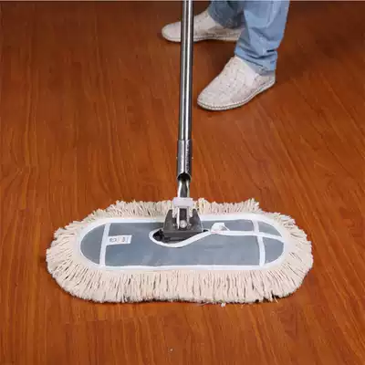 Sijie flat mop Solid wood floor mop large dust removal mop flat mop Household rotating flat mop special offer