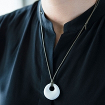 Japan Morishuiyaki far infrared health functional jewelry hook jade pendant Sedentary pressure circulation in the body