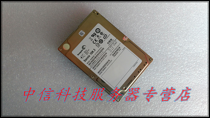 Originally installed Seagate Hijer ST9300603SS server-class SAS hard disc